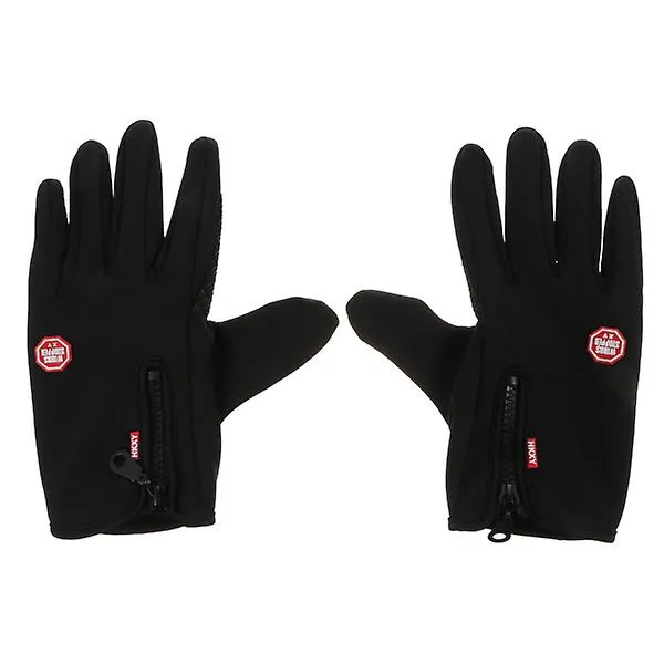 1 Pair Of Outdoor Windproof Gloves Anti-skid Gloves Winter Warm Riding Gloves