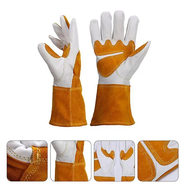 1 Pair Professional Adjustable Wrist Gardening Gloves Heavy Duty Garden Gloves