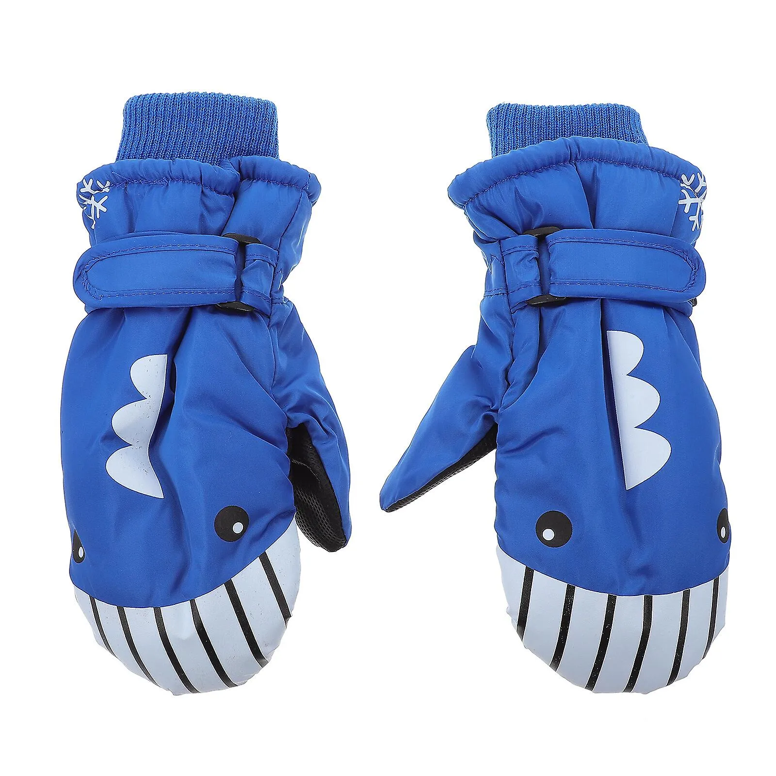 2pcs Kids Winter Warm Gloves Waterproof And Cold-proof Child Ski Gloves