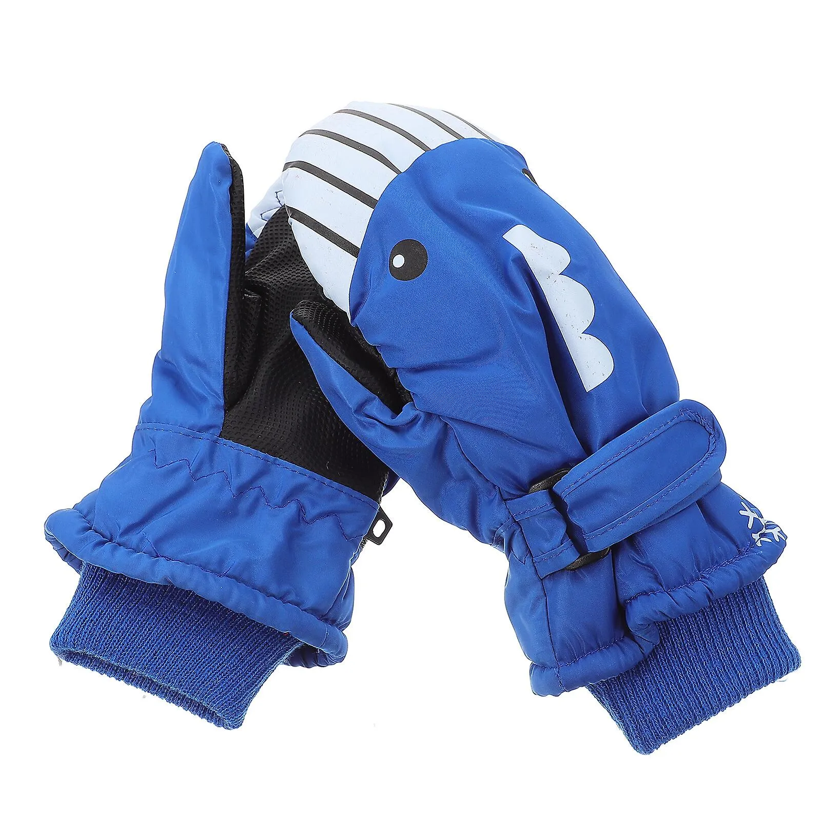 2pcs Kids Winter Warm Gloves Waterproof And Cold-proof Child Ski Gloves