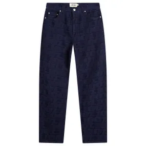Awake NY Jacquard Jeans Blue