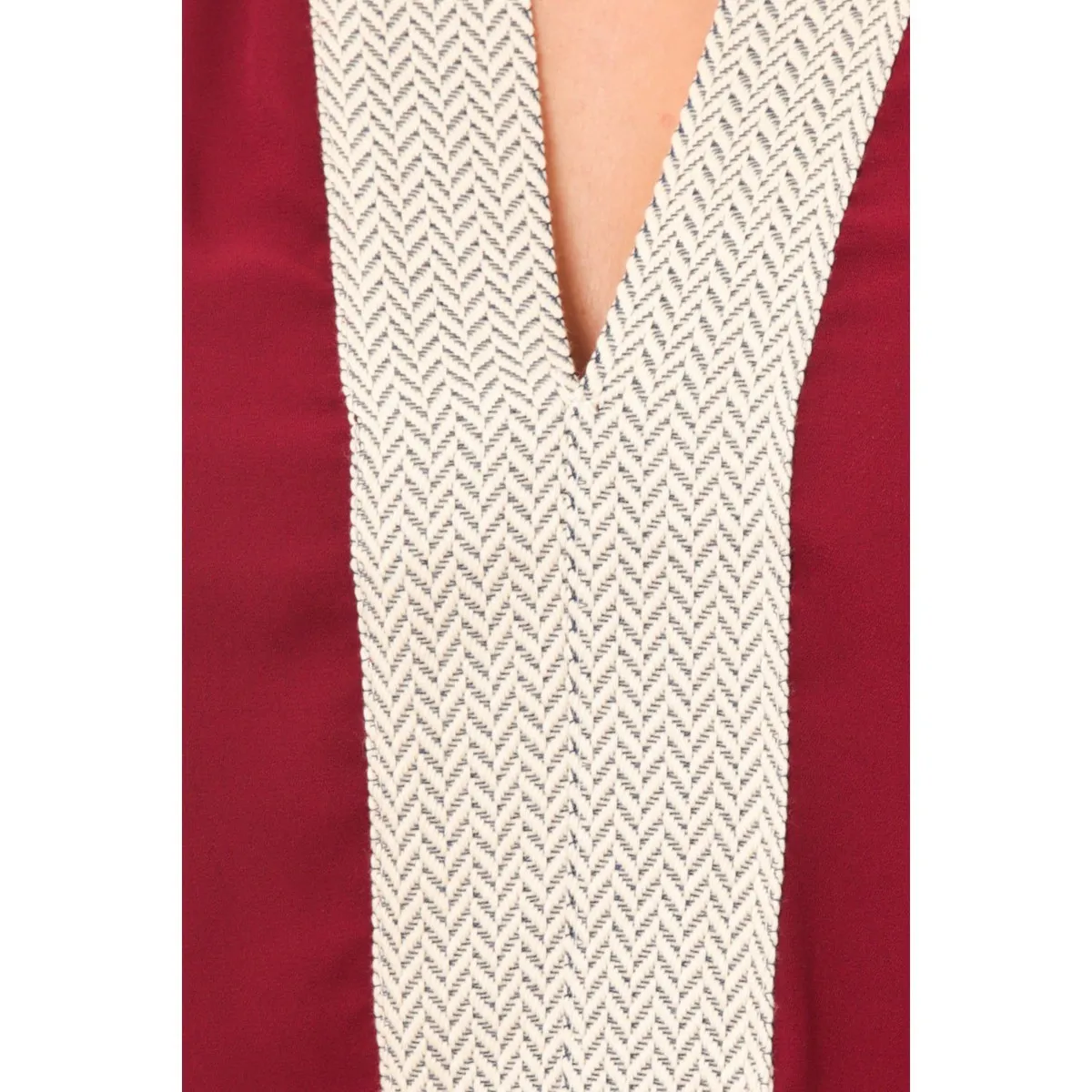 By La Vitrine Blouse Z089 bordeaux