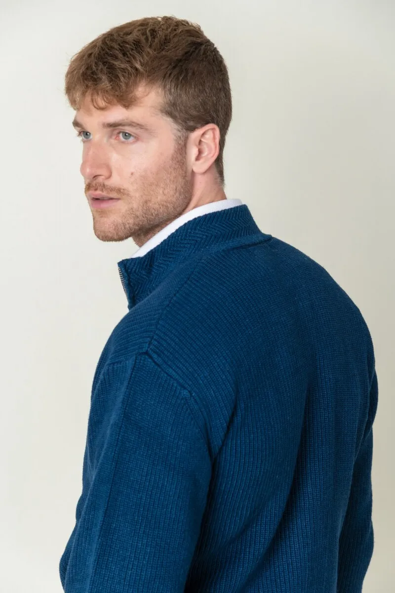 Cardigan con cierre