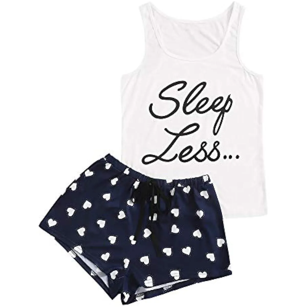 Cute Sleeveless  Sleepwear Pajama Set