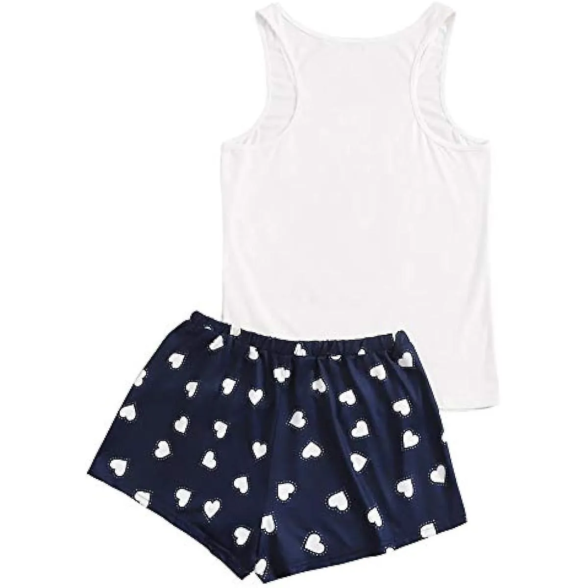 Cute Sleeveless  Sleepwear Pajama Set