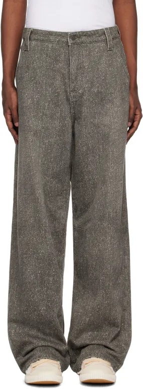 GUESS Flannel Lined Relaxed Denim Jeans