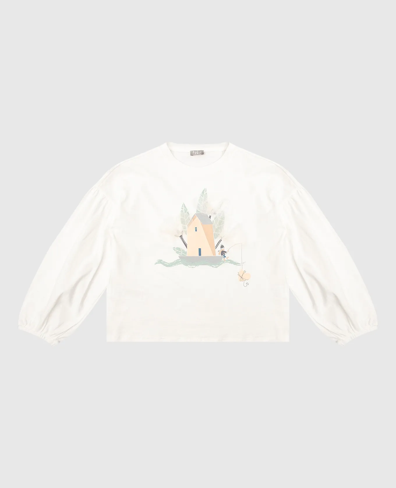 Il Gufo Children's printed blouse