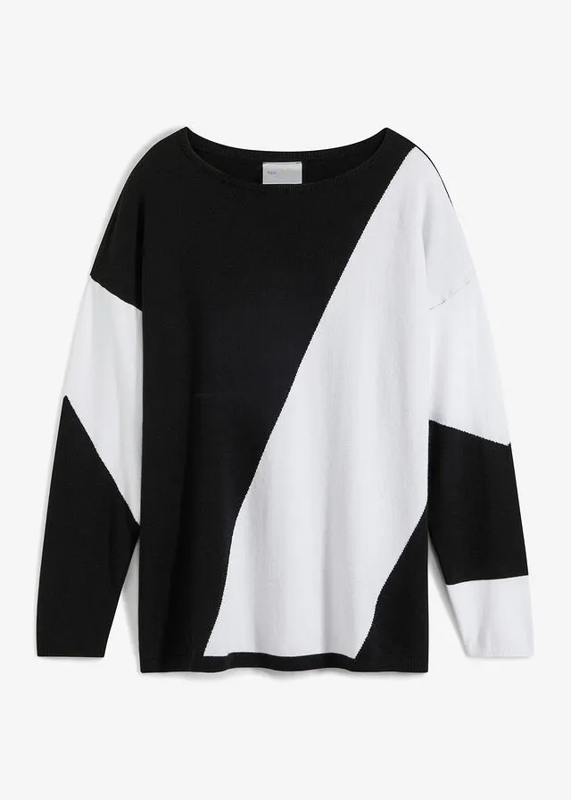 Jersey Negro-blanco