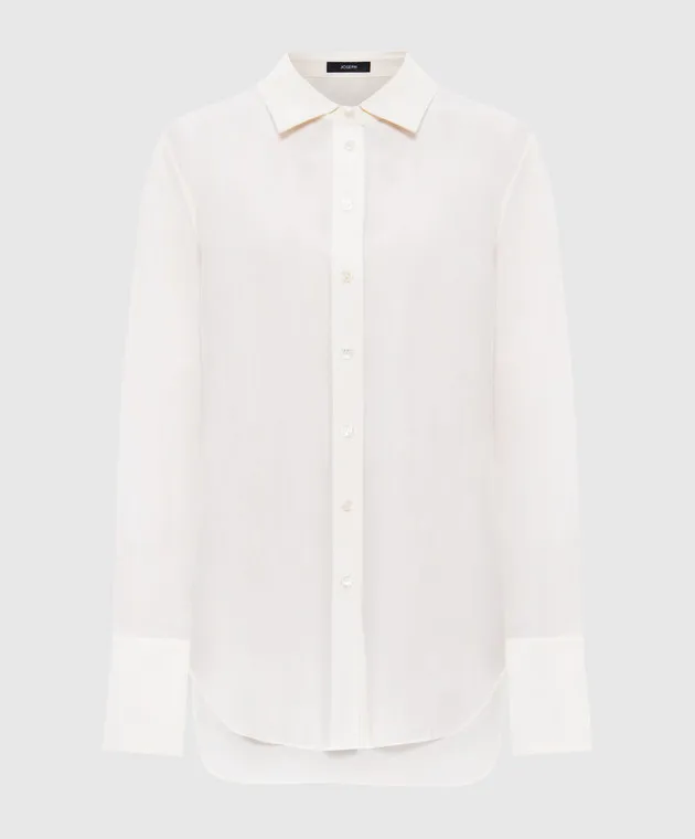 JOSEPH Beige silk blouse