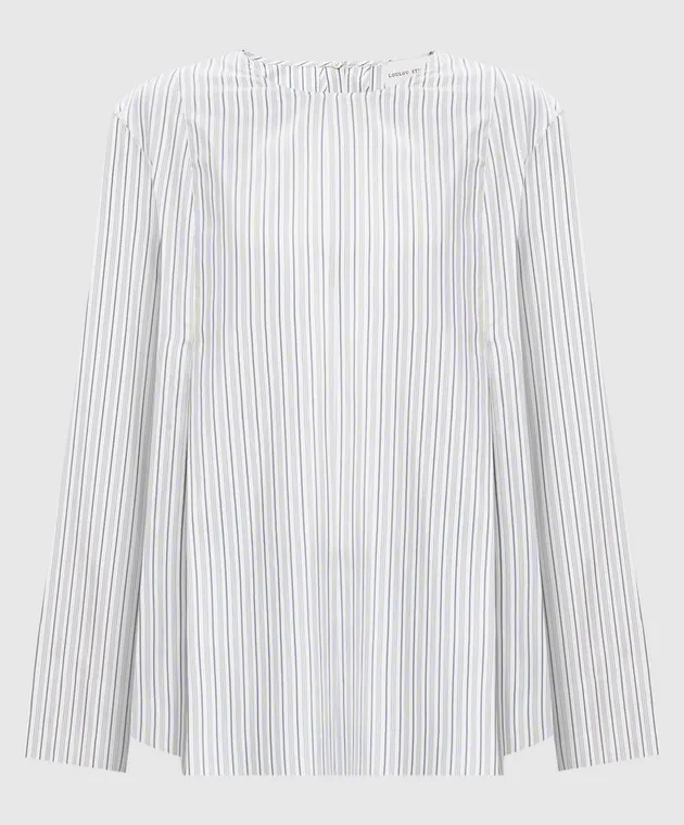 Lou Lou Studio White striped MARGO blouse