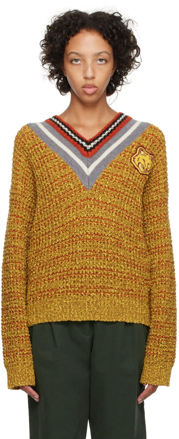 MAISON KITSUNÉ Bold Fox Head Sweater