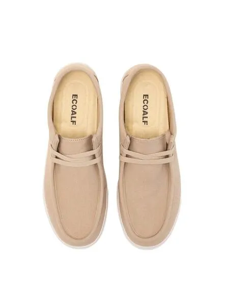 Mocasines Ecoalf Salmora beige para hombre