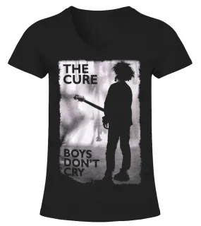 The Cure Boys Dont Cry T-shirt For Christmas Camiseta cuello pico Mujer