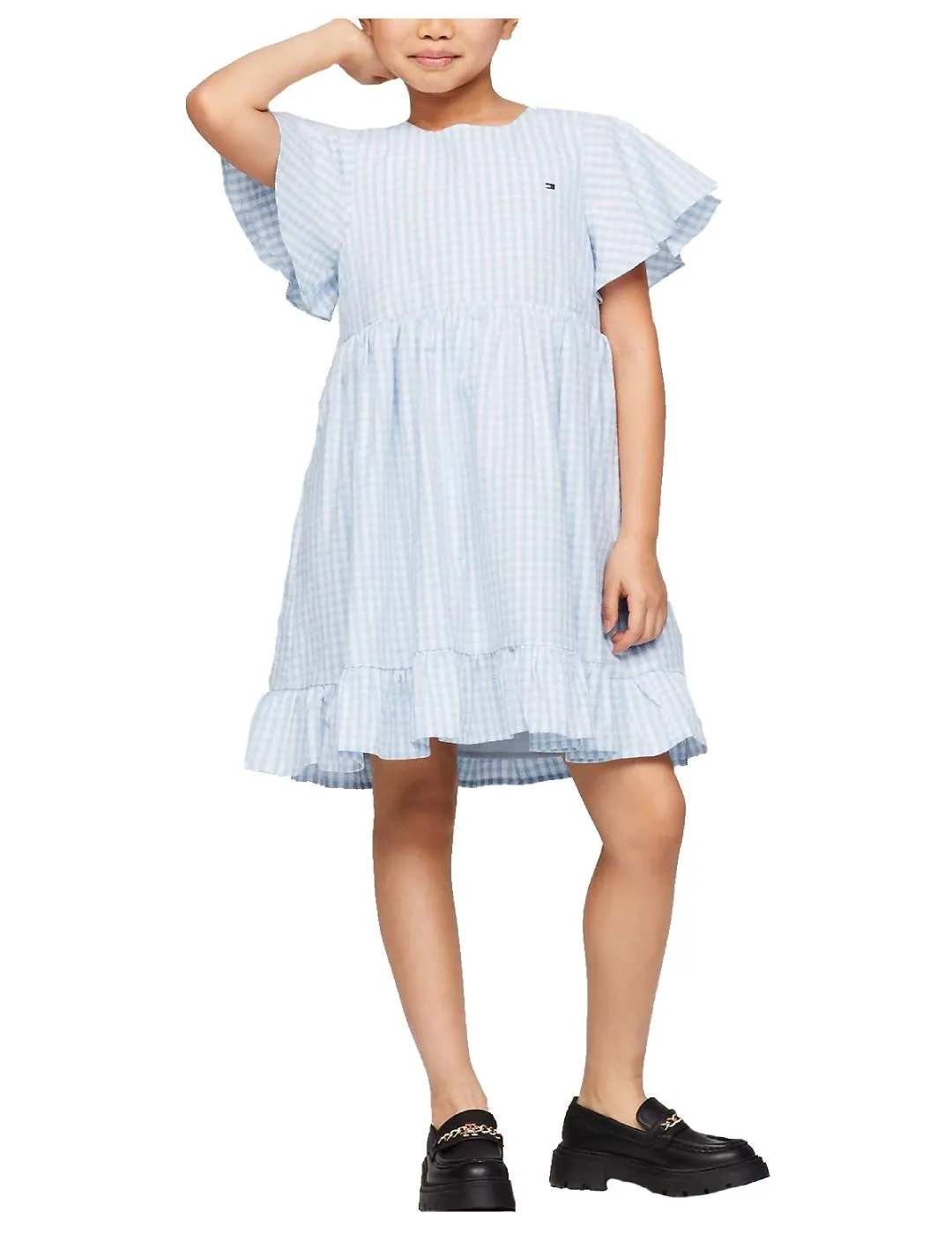 Vestido Gingham Tommy Hilfiger