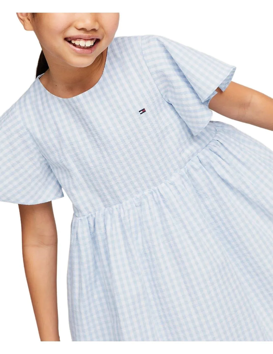Vestido Gingham Tommy Hilfiger