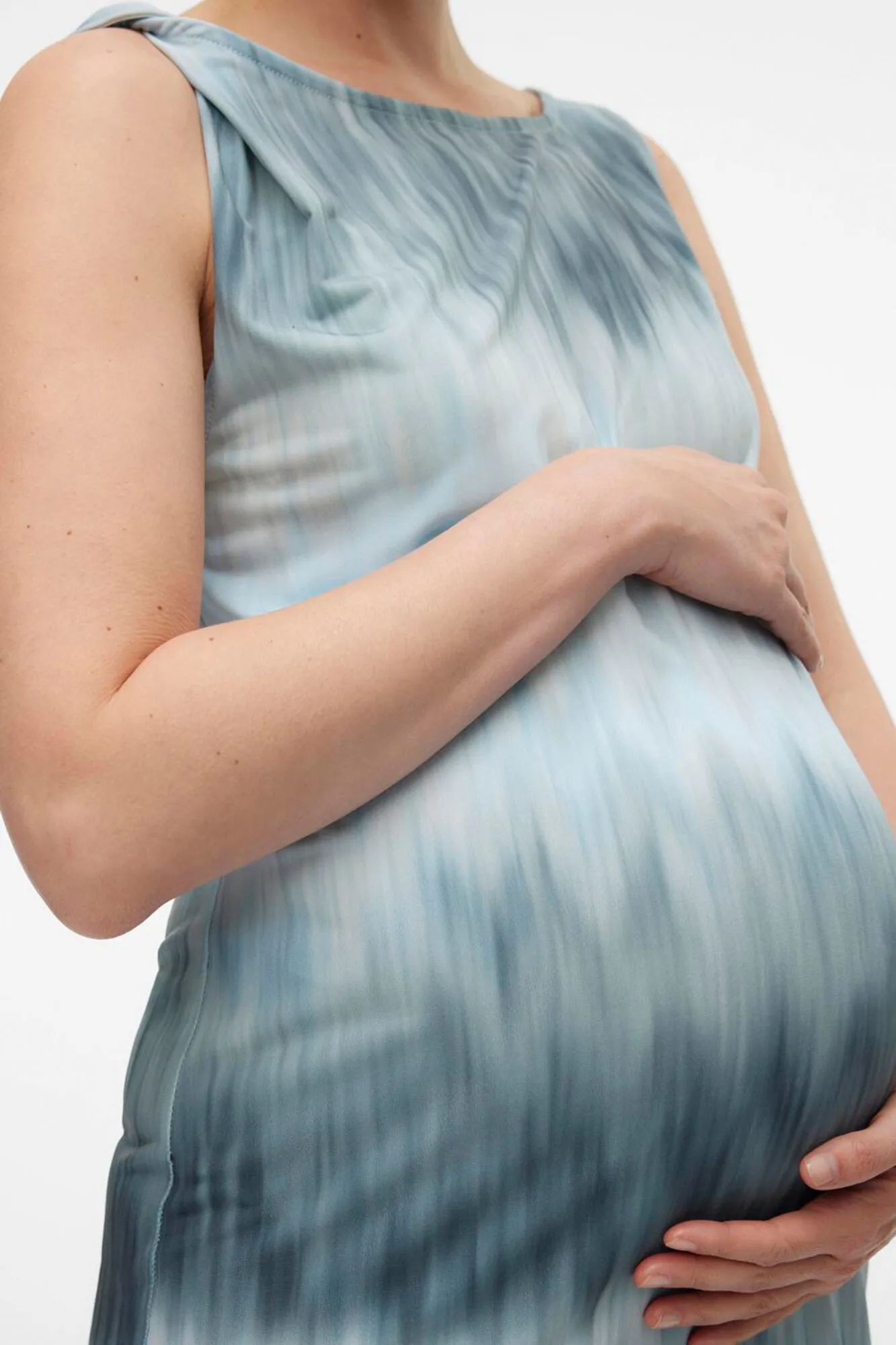 Vestido midi maternity